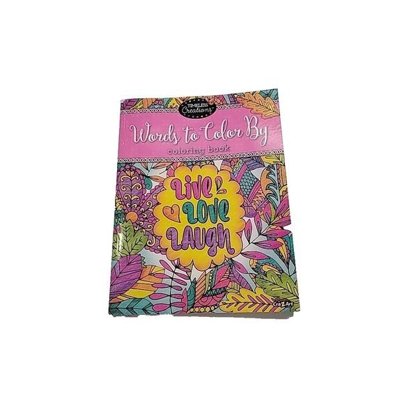 LIVE LOVE LAUGH Timeless Creations Words to Color - Picture 1 of 1